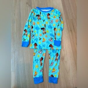 DISNEY MOANA LITTLE SLEEPIES 2 PIECE SET